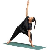 Adidas - Yoga T-Shirt - Dames - Zwart - Gerecycled Materiaal