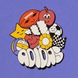 adidas - T-shirt - Zwart - Katoen - Bedrukt met Graphics