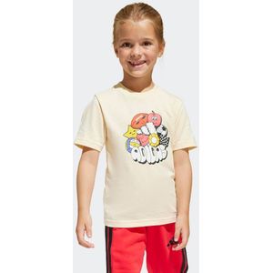 adidas - Sportshirt - Zwart - Katoen