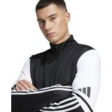 adidas Squadra 25 Trainingsjack - Zwart Grijs Rood - 100% Gerecycled Polyester
