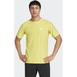 Adidas - Train Essentials Stretch - Sportshirt - Zwart - Gerecycled Materiaal