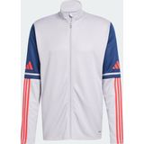 adidas - SQUADRA25 - Trainingsjack - Glory Grey/Team Navy Blue/Pure Ruby