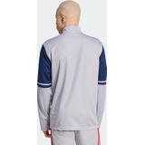 adidas - SQUADRA25 - Trainingsjack - Glory Grey/Team Navy Blue/Pure Ruby