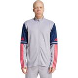 adidas - SQUADRA25 - Trainingsjack - Glory Grey/Team Navy Blue/Pure Ruby