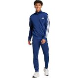 adidas - Gebreid Trackpak - Donkerblauw - Sportkleding voor Heren - 3 Strepen