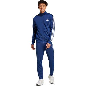 adidas Sportswear Sportswear Basic 3 Stripes Tricot Trainingspak Heren Blauw