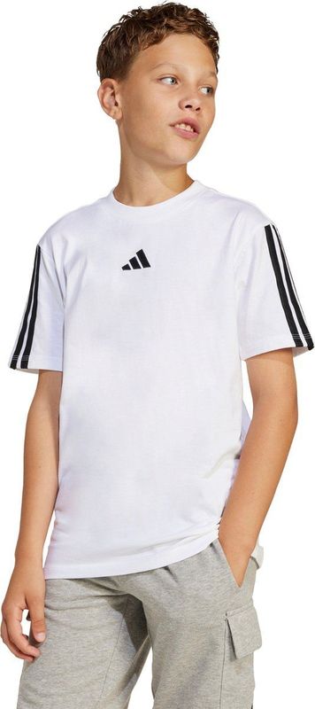 adidas - T-Shirt - Zwart - 100% Katoen - Normale Pasvorm