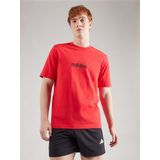 Adidas - Essentials Linear T-shirt - Korte Mouwen - Zwart - 100% Katoen