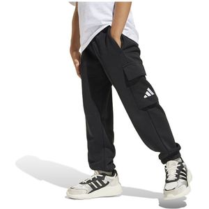 adidas - ESSENTIALS SINGLE POCKET CARGO PANTS - Zwart - Katoen/Polyester - Normale Pasvorm