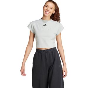 adidas - City Escape - T-shirt - Grijs - Katoen