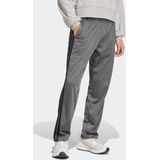adidas 3 Stripes Breien Open Hem Trackpants Herenbroek - Polyester, Normale Pasvorm