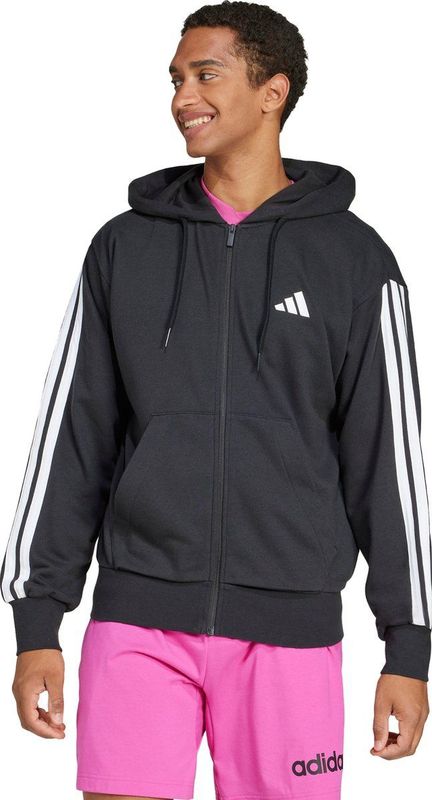 Essentials 3-Stripes French Terry Ritshoodie