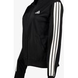 Adidas - Essentials 3-Stripes Track Suit - Dames - Zwart - 100% Gerecycled Materiaal