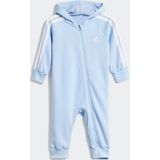 Adidas - Essentials 3 Stripes - Overall - Blauw - 71% Katoen, 29% Polyester (Gerecycled)