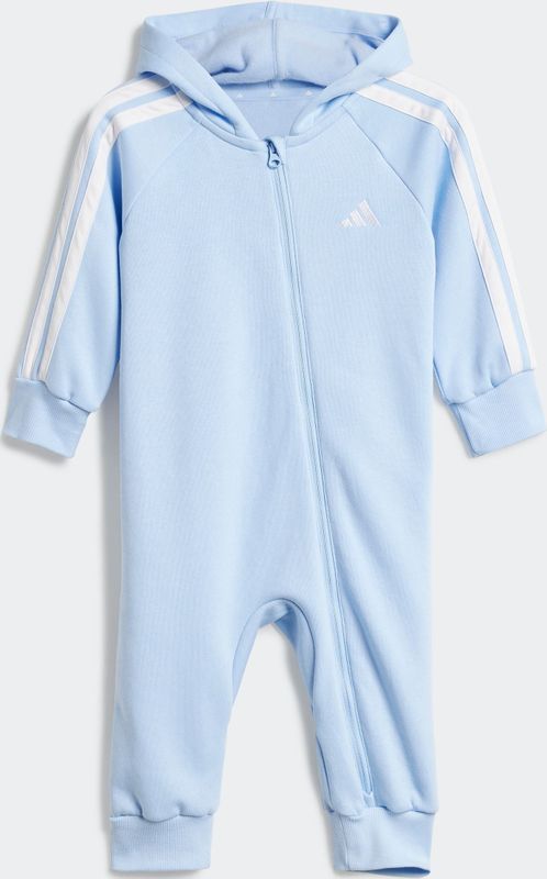Adidas - Essentials 3 Stripes - Overall - Blauw - 71% Katoen, 29% Polyester (Gerecycled)