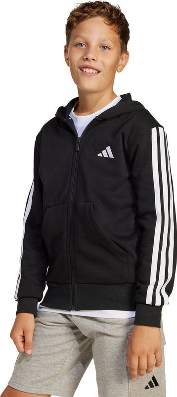 adidas - Hoodie - Zwart - 55% Katoen, 36% Polyester, 9% Viscose