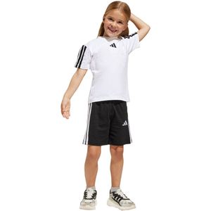 adidas - Sportswear Essentials - T-shirt Set - Kinderen - Wit - 128
