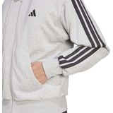 Essentials 3-Stripes French Terry Ritshoodie