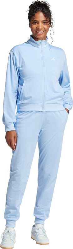 adidas Sportswear Essentials Feel Cozy Trainingspak Dames Blauw