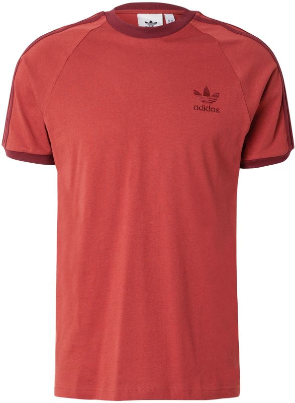 adidas - Adicolor Classics 3-Stripes - T-shirt - Rood