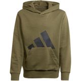 adidas - Sportswear Essentials Hoodie - Kinderen - Groen - Gerecycled Materiaal
