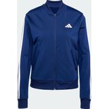 Adidas - Essentials 3-Stripes - Trainingspak - Zwart - Tricot - Dames