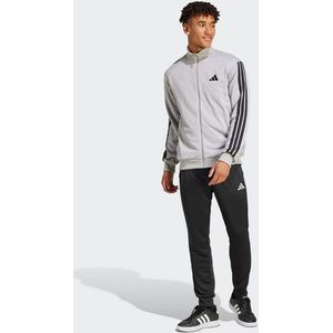 adidas Heren 3 STRIPES FRENCH TERRY TRACKSUITS, medium grey heather/mgh solid grey, XL