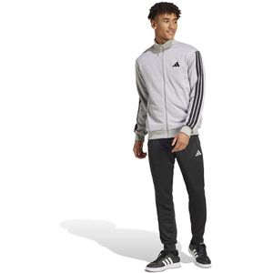 Adidas - Sportswear Basic 3 Stripes Trainingspak - Zwart - 100% Gerecycled Polyester