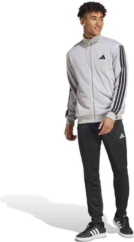Adidas - Sportswear Basic 3 Stripes Trainingspak - Zwart - 100% Gerecycled Polyester