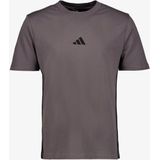 adidas - Essentials Three Stripes - T-shirt - Zwart - Gemaakt van Zachte Jersey