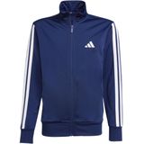 Trainingspak - Sweatstof - Zwart - Met Zijdelingse Strepen