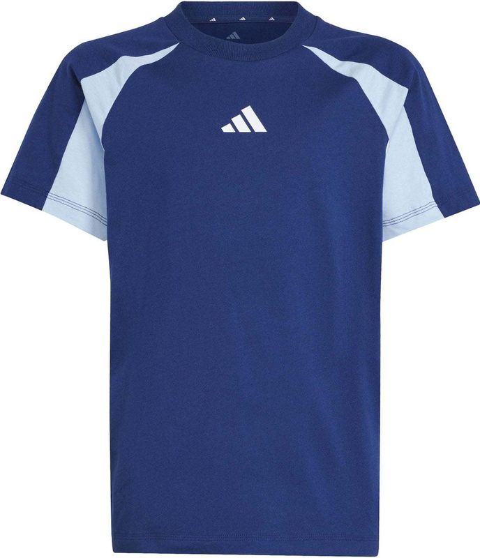 adidas - Sportswear T-shirt J CB T - Donkerblauw - Regular Fit - Ronde Hals
