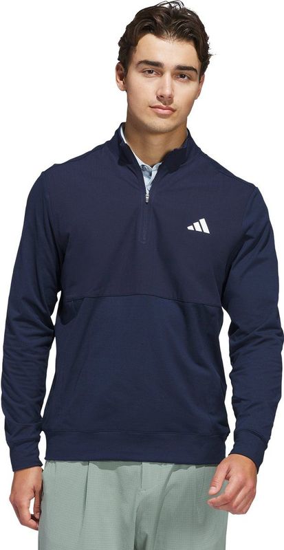adidas - Ultimate365 Tour - Pullover - Blauw - Korte Rits - Heren