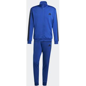 Adidas Heren Trainingspak - Kobalt Blauw/Zwart - Gerecycled Materiaal