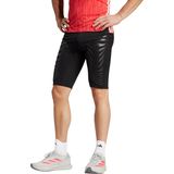 adidas - Hardloop Tight - Zwart - 83% Polyester - Sneldrogend