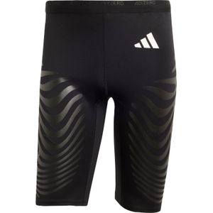 adidas - Hardloop Tight - Zwart - 83% Polyester - Sneldrogend