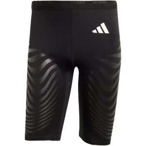 adidas - Hardloop Tight - Zwart - 83% Polyester - Sneldrogend