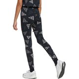 Adidas - Seasonal Essentials Logo Celebration - Capri Broeken - Zwart - Katoen