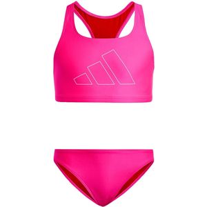 adidas - Performance Logo Bikini Set - Kinderen - Roze - Gerecycled Materiaal