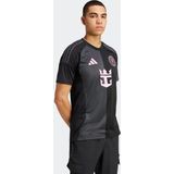 adidas - Inter Miami CF Uitshirt - Zwart Roze - 100% Gerecycled Polyester