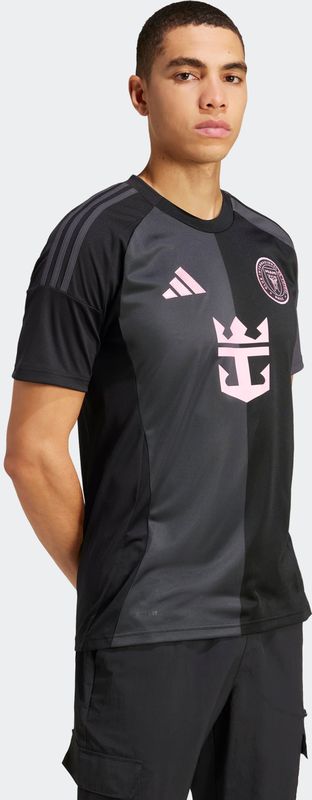 adidas - Inter Miami CF Uitshirt - Zwart Roze - 100% Gerecycled Polyester
