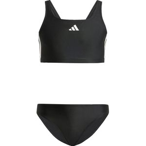 Adidas - 3-Stripes V-Back - Bikini - Meisjes - Gemaakt van minimaal 70% gerecycled materiaal