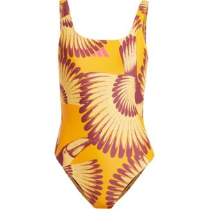 adidas Sportswear adidas x FARM 3-Stripes Badpak - Dames - Oranje- 40