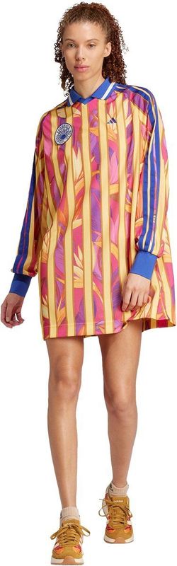 adidas - x FARM Premium Jurk - Dames - Roze