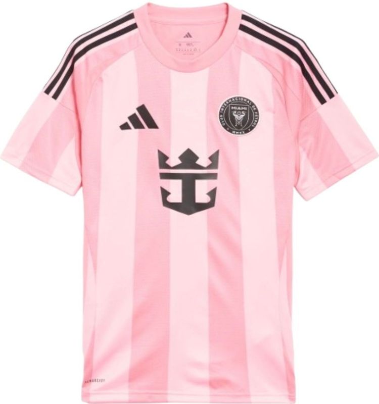 adidas Inter Miami Home Shirt - Pink met Zwarte Details - 2025-2026