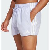 Adidas - 3-Stripes Zwem Shorts - Blauw - 100% Gerecycled Materiaal
