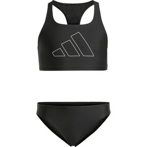 adidas Performance Performance Big Bars Bikini Kids - Kinderen - Zwart- 140
