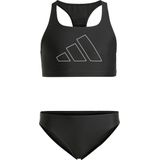 adidas Performance Performance Big Bars Bikini Kids - Kinderen - Zwart- 110