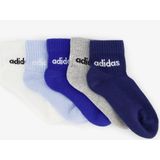 adidas - Kindersokken - Set van 5 Paar - Kleurmix - Katoenmix