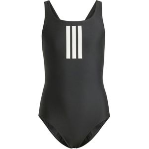 Sportief Badpak - Logoprint - Gladde Stof